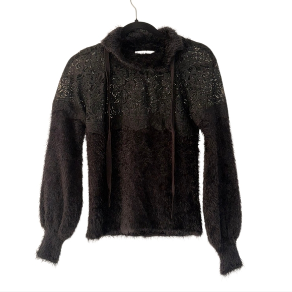For Love & Lemons Mock Neck Sweater - Picture 1 of 2